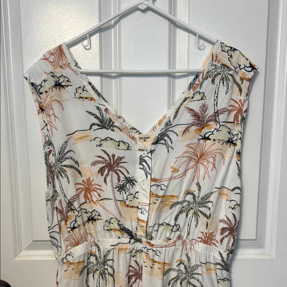 World Market S/M Tropical Jumpsuit